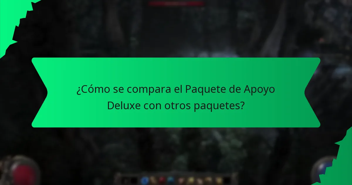 ¿Qué opciones de color están disponibles para los bonos del Paquete de Apoyo Deluxe?