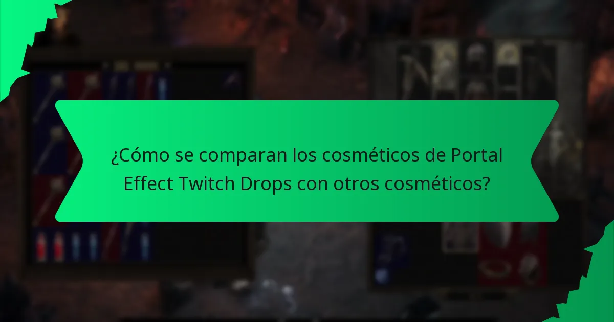 ¿Cómo pueden los jugadores adquirir los cosméticos de Portal Effect Twitch Drops?