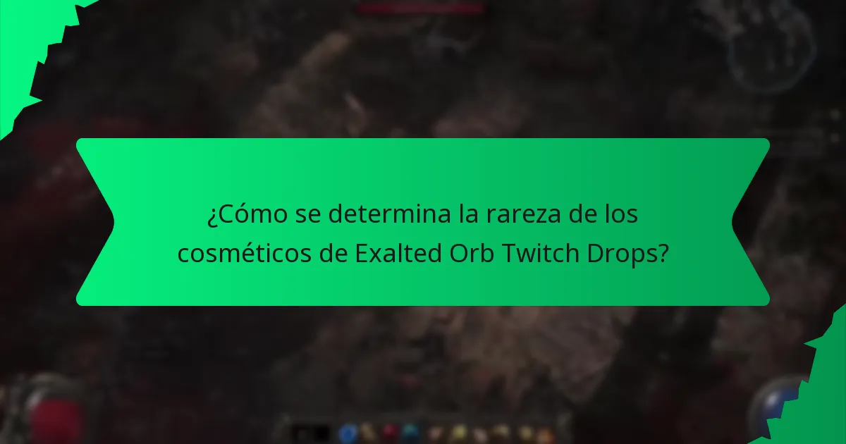 ¿Qué esquemas de color están disponibles para los cosméticos de Exalted Orb Twitch Drops?